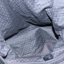 GUCCI Hand Bag Nylon 2way Outlet Black Silver Auth ar13706-11