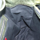 VALENTINO Hand Bag Leather LIme Green Gold Auth ar13709-18