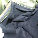 VALENTINO Hand Bag Leather LIme Green Gold Auth ar13709-19