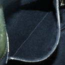 VALENTINO Hand Bag Leather LIme Green Gold Auth ar13709-20