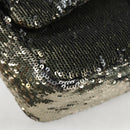 CHANEL 2017 Cruise Coco Cuba Chain Shoulder Bag Sequin Green CC Auth ar13715M-9