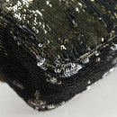 CHANEL 2017 Cruise Coco Cuba Chain Shoulder Bag Sequin Green CC Auth ar13715M-16