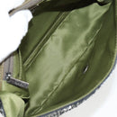 CHANEL 2017 Cruise Coco Cuba Chain Shoulder Bag Sequin Green CC Auth ar13715M-11