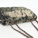 CHANEL 2017 Cruise Coco Cuba Chain Shoulder Bag Sequin Green CC Auth ar13715M-6