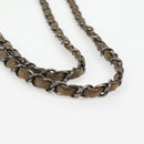 CHANEL 2017 Cruise Coco Cuba Chain Shoulder Bag Sequin Green CC Auth ar13715M-8