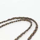 CHANEL 2017 Cruise Coco Cuba Chain Shoulder Bag Sequin Green CC Auth ar13715M-14