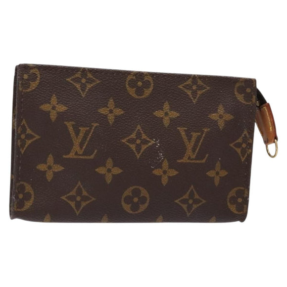 LOUIS VUITTON Monogram Bucket PM Accessory Pouch LV Auth ar13718