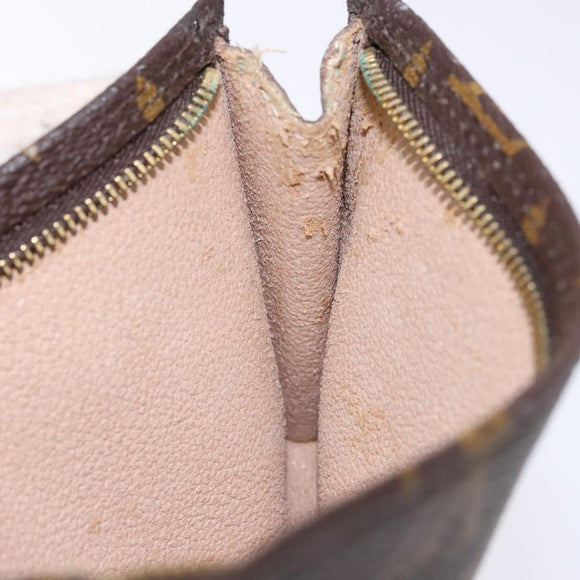 LOUIS VUITTON Monogram Bucket PM Accessory Pouch LV Auth ar13718