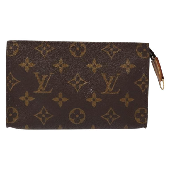 LOUIS VUITTON Monogram Bucket PM Accessory Pouch LV Auth ar13718
