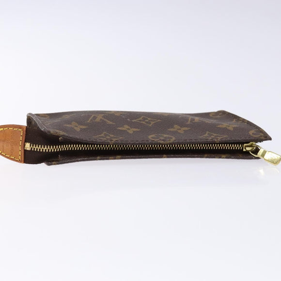 LOUIS VUITTON Monogram Bucket PM Accessory Pouch LV Auth ar13718