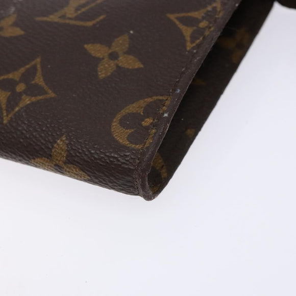 LOUIS VUITTON Monogram Bucket PM Accessory Pouch LV Auth ar13718