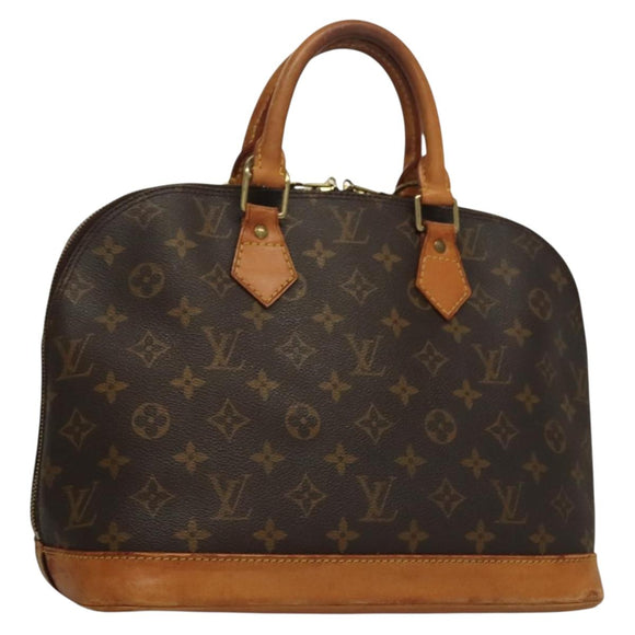 LOUIS VUITTON Monogram Alma Hand Bag M51130 LV Auth ar13722