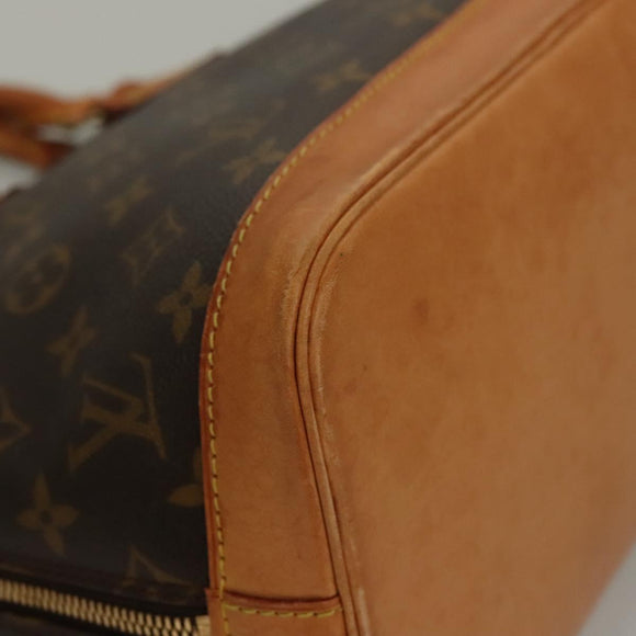 LOUIS VUITTON Monogram Alma Hand Bag M51130 LV Auth ar13722