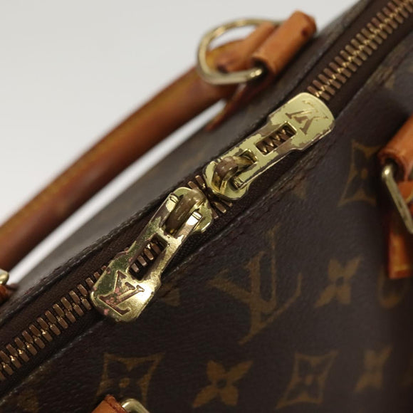 LOUIS VUITTON Monogram Alma Hand Bag M51130 LV Auth ar13722