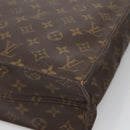 LOUIS VUITTON Monogram Sac Plat Hand Bag M51140 LV Auth ar13723-15