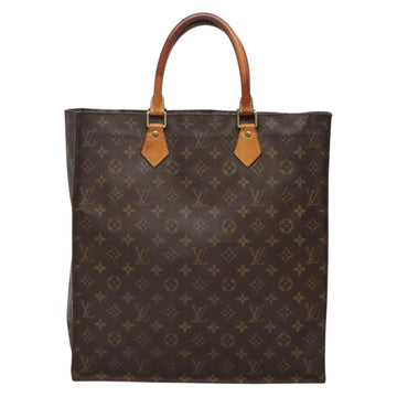 LOUIS VUITTON Monogram Sac Plat Hand Bag M51140 LV Auth ar13723 - 0