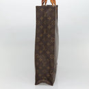 LOUIS VUITTON Monogram Sac Plat Hand Bag M51140 LV Auth ar13723-3