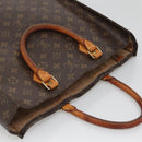 LOUIS VUITTON Monogram Sac Plat Hand Bag M51140 LV Auth ar13723-6
