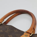 LOUIS VUITTON Monogram Sac Plat Hand Bag M51140 LV Auth ar13723-8