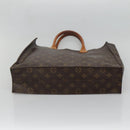 LOUIS VUITTON Monogram Sac Plat Hand Bag M51140 LV Auth ar13723-5