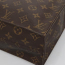 LOUIS VUITTON Monogram Sac Plat Hand Bag M51140 LV Auth ar13724-8