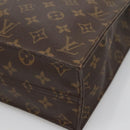 LOUIS VUITTON Monogram Sac Plat Hand Bag M51140 LV Auth ar13724-16