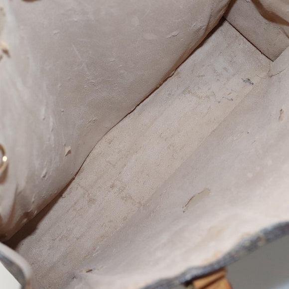 LOUIS VUITTON Monogram Sac Plat Hand Bag M51140 LV Auth ar13724