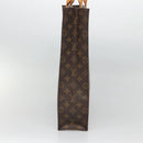 LOUIS VUITTON Monogram Sac Plat Hand Bag M51140 LV Auth ar13724-3