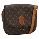 LOUIS VUITTON Monogram Saint Cloud GM Shoulder Bag M51242 LV Auth ar13728-1