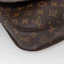 LOUIS VUITTON Monogram Saint Cloud GM Shoulder Bag M51242 LV Auth ar13728-16