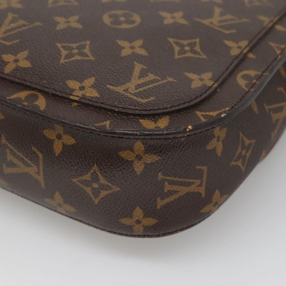 LOUIS VUITTON Monogram Saint Cloud GM Shoulder Bag M51242 LV Auth ar13728