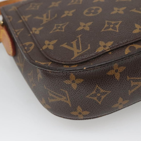 LOUIS VUITTON Monogram Saint Cloud GM Shoulder Bag M51242 LV Auth ar13728