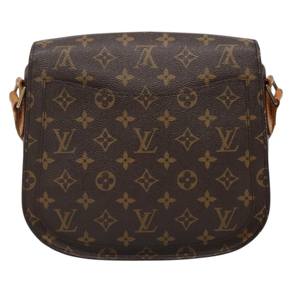 LOUIS VUITTON Monogram Saint Cloud GM Shoulder Bag M51242 LV Auth ar13728