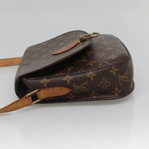 LOUIS VUITTON Monogram Saint Cloud GM Shoulder Bag M51242 LV Auth ar13728