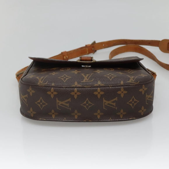 LOUIS VUITTON Monogram Saint Cloud GM Shoulder Bag M51242 LV Auth ar13728