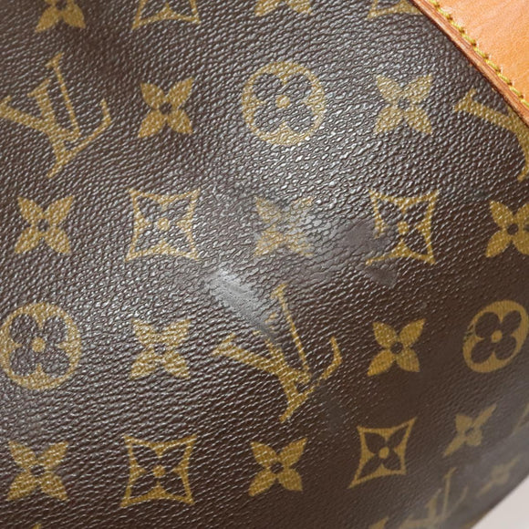 LOUIS VUITTON Monogram Keepall 55 Boston Bag M41424 LV Auth ar13730