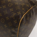 LOUIS VUITTON Monogram Keepall 55 Boston Bag M41424 LV Auth ar13730-16
