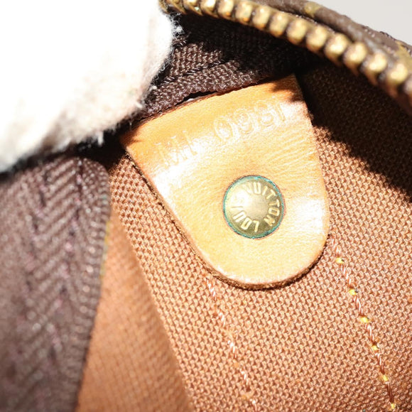 LOUIS VUITTON Monogram Keepall 55 Boston Bag M41424 LV Auth ar13730