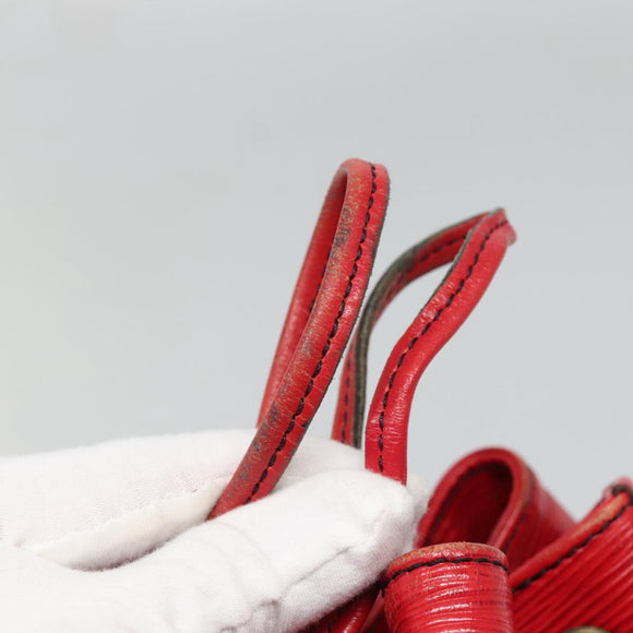 LOUIS VUITTON Epi Noe Shoulder Bag Red M44007 LV Auth ar13738