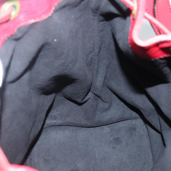 LOUIS VUITTON Epi Noe Shoulder Bag Red M44007 LV Auth ar13738