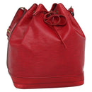 LOUIS VUITTON Epi Noe Shoulder Bag Red M44007 LV Auth ar13738-1