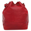 LOUIS VUITTON Epi Noe Shoulder Bag Red M44007 LV Auth ar13738-2