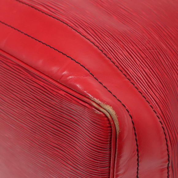 LOUIS VUITTON Epi Noe Shoulder Bag Red M44007 LV Auth ar13739