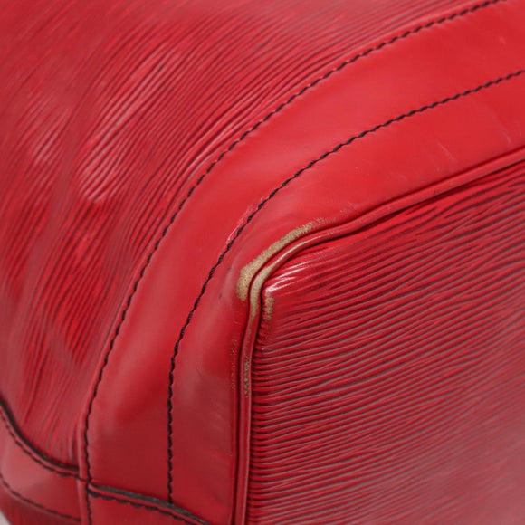 LOUIS VUITTON Epi Noe Shoulder Bag Red M44007 LV Auth ar13739