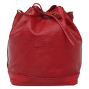 LOUIS VUITTON Epi Noe Shoulder Bag Red M44007 LV Auth ar13739-2
