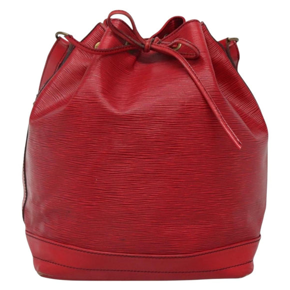 LOUIS VUITTON Epi Noe Shoulder Bag Red M44007 LV Auth ar13739