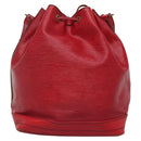 LOUIS VUITTON Epi Noe Shoulder Bag Red M44007 LV Auth ar13739-3