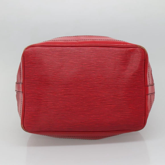 LOUIS VUITTON Epi Noe Shoulder Bag Red M44007 LV Auth ar13739