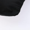 PRADA Shoulder Bag Nylon Black Silver Auth ar13740-15