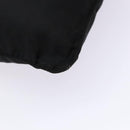 PRADA Shoulder Bag Nylon Black Silver Auth ar13740-16